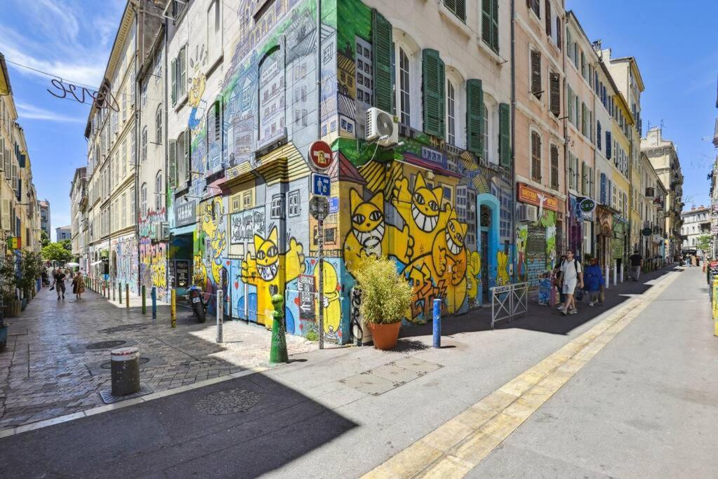 Charmant Logement Au Coeur Du Cours Julien Marsilia Exterior foto